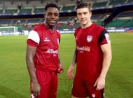 Bartholomew Ogbeche and Federico Gallego